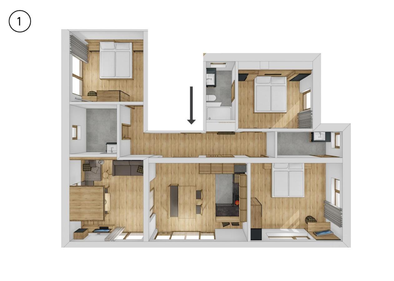 Appartement Foerra Tesido Εξωτερικό φωτογραφία
